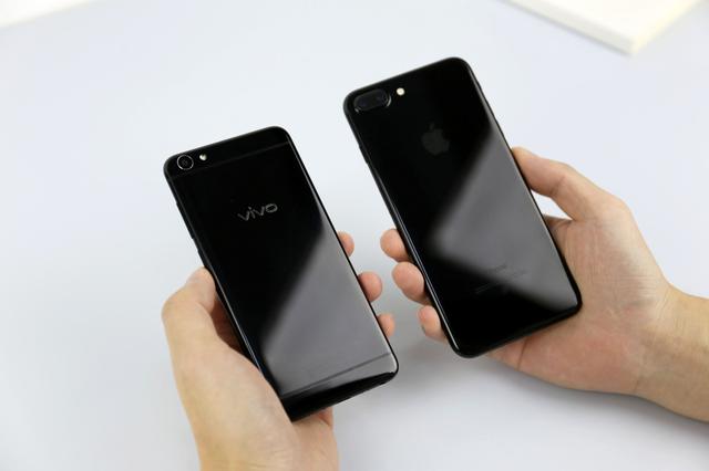 vivo X7曜石黑和iPhone 7P亮黑 谁是真正的黑色