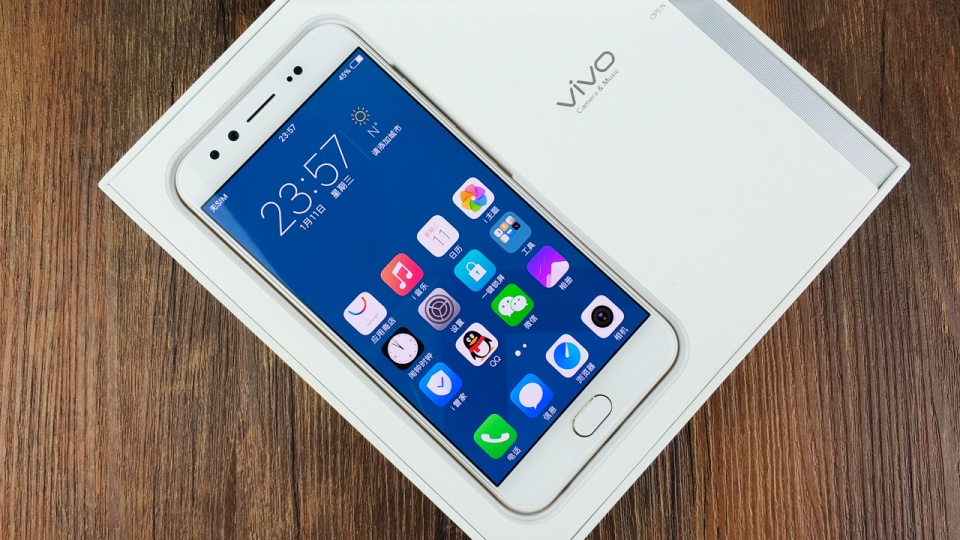 vivo X9s开箱图赏:第5代康宁大猩猩玻璃,新增息